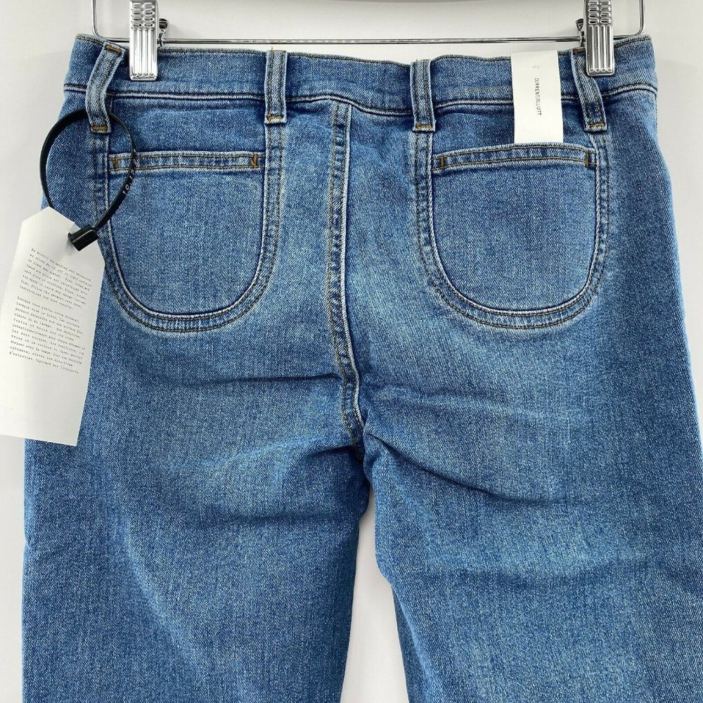 Current/Elliott Women's Low Rise Scooped Ruby Crop Flare Jeans 26 Love Me Always - Picture 8 of 9